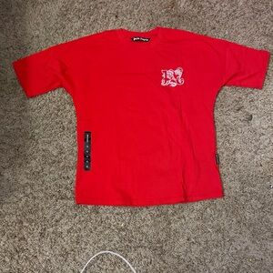 Palm angels red shirt Chinese new year